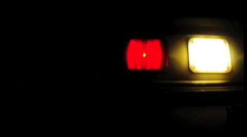 Accident scene Stock Footage 991206