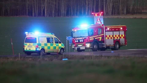 Accident site Stock Footage 147713830