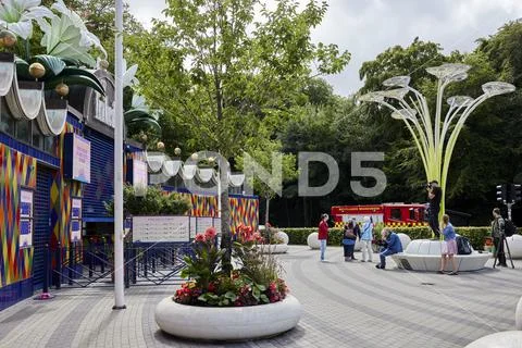 Accident at Tivoli Friheden amusement park in Aarhus, Denmark - 14 Jul ...