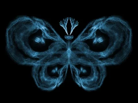 Accidental Butterfly Illustrazione stock