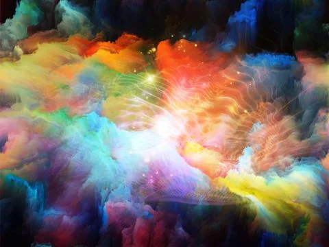 Accidental Colors Stock-Illustration