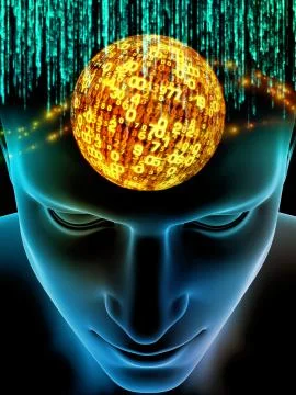 Accidental Consciousness Illustrazione stock