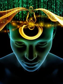 Accidental Consciousness 库存插图