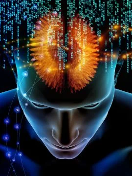 Accidental Consciousness 库存插图