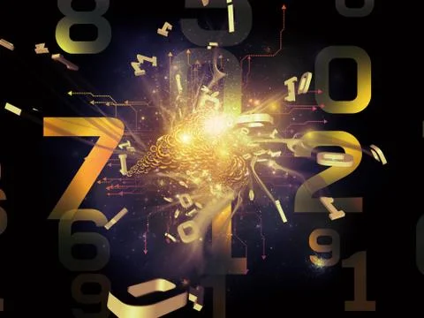 Accidental Data Set Stock Illustration