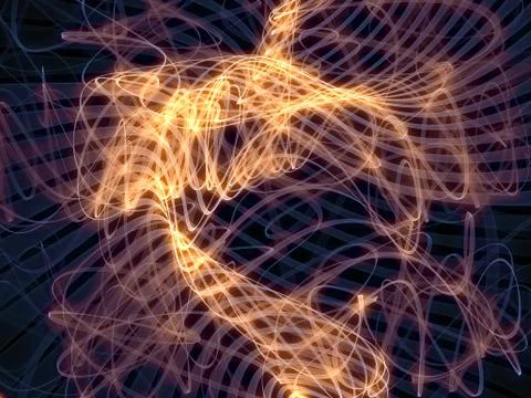 Accidental Grid Lines Stock Illustration