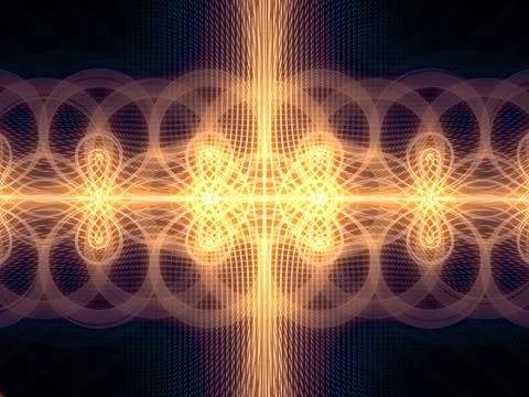 Accidental Grid Lines Illustrazione stock