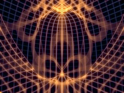 Accidental Grid Lines Stockillustratie