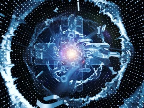 Accidental Integers 스톡 일러스트