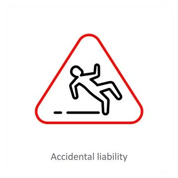 Accidental liabilty Stock Illustration