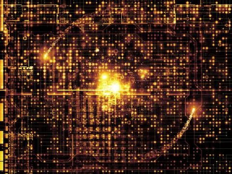 Accidental Network Illustrazione stock