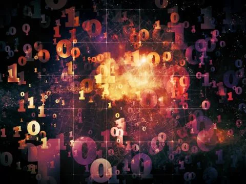 Accidental Numbers Stock Illustration