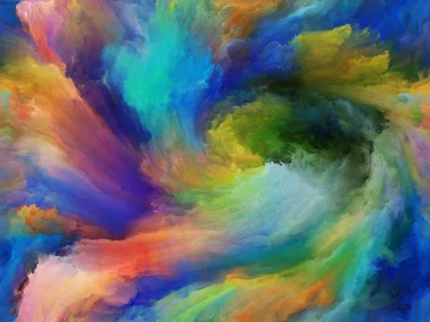 Accidental Paint Stockillustratie
