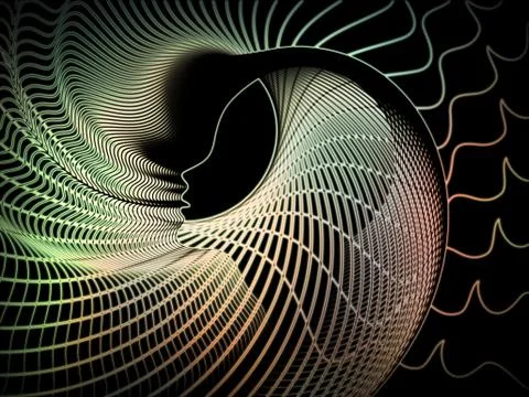 Accidental Soul Geometry Stock Illustration