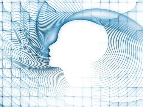 Accidental Soul Geometry Illustrazione stock
