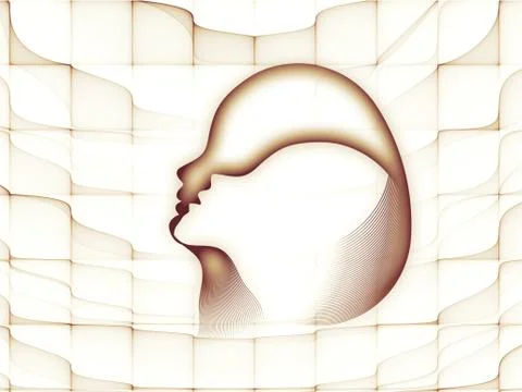 Accidental Soul Geometry Illustrazione stock