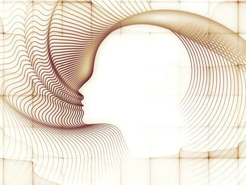Accidental Soul Geometry Illustrazione stock