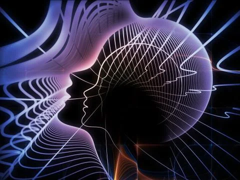 Accidental Soul Geometry Illustrazione stock