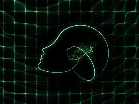 Accidental Soul Geometry Illustrazione stock