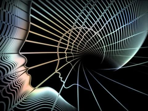 Accidental Soul Geometry Stock Illustration