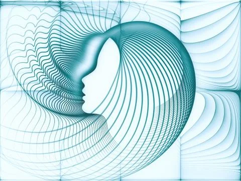 Accidental Soul Geometry Stock Illustration