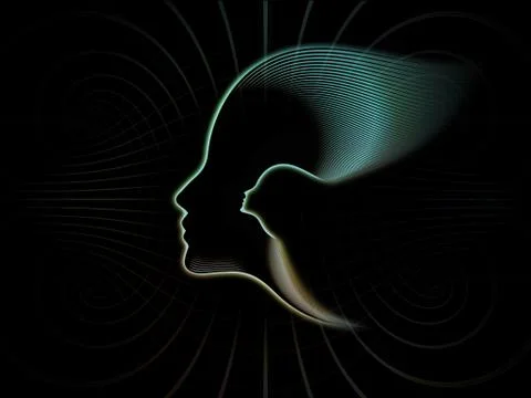 Accidental Soul Geometry Illustrazione stock