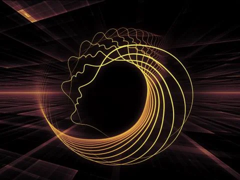 Accidental Soul Geometry Stock Illustration