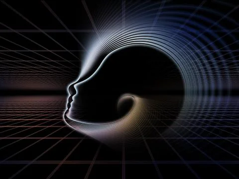 Accidental Soul Geometry Illustrazione stock