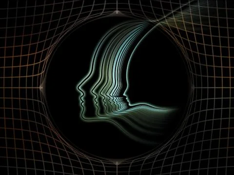 Accidental Soul Geometry Stock Illustration