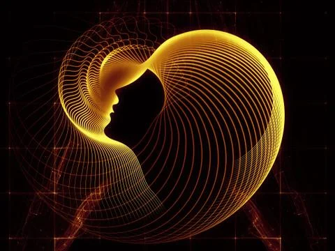 Accidental Soul Geometry Stock Illustration