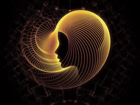 Accidental Soul Geometry Stock Illustration