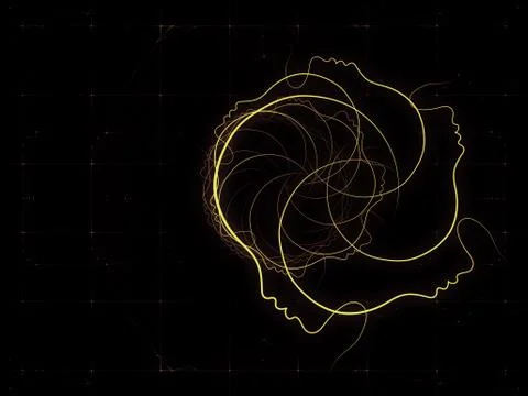 Accidental Soul Geometry 스톡 일러스트