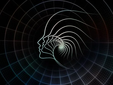Accidental Soul Geometry Stock Illustration