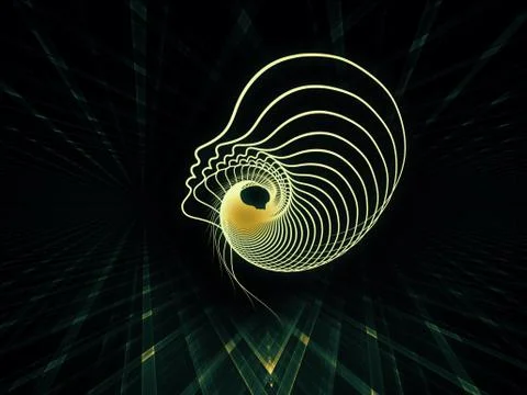 Accidental Soul Geometry Stock Illustration