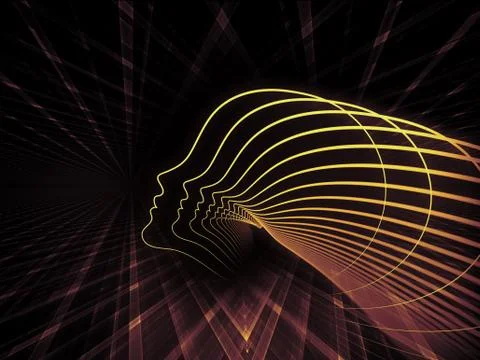 Accidental Soul Geometry Stock Illustration