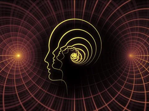 Accidental Soul Geometry Stock Illustration