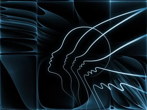 Accidental Soul Geometry 스톡 일러스트