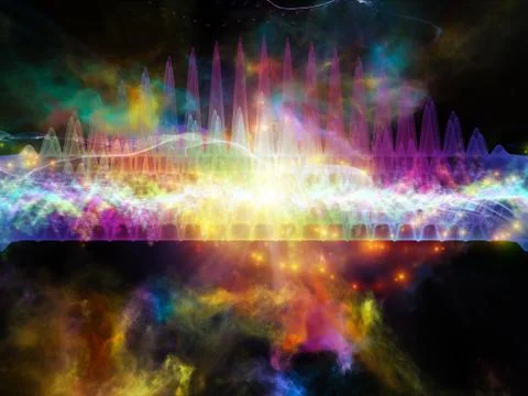 Accidental Sound Wave Stock Illustration