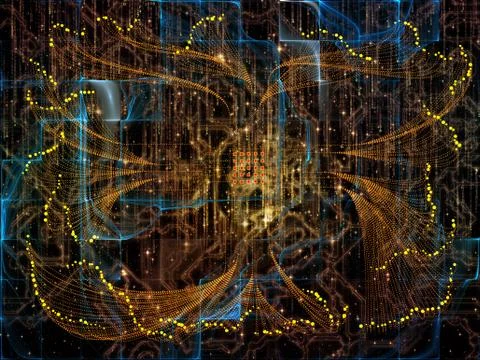 Accidental Technology Links Illustrazione stock