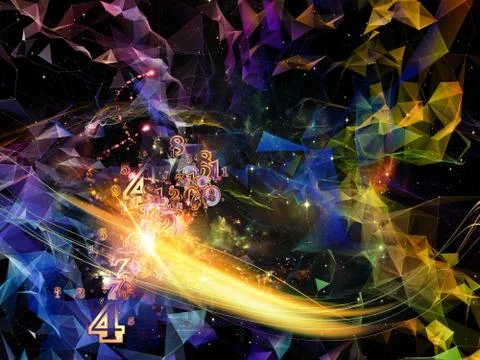 Accidental Virtual World Stock Illustration