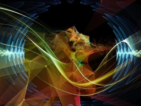 Accidental Virtual World Stock Illustration