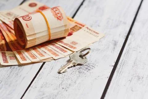 Accommodation or rental payment concept Stock Photos