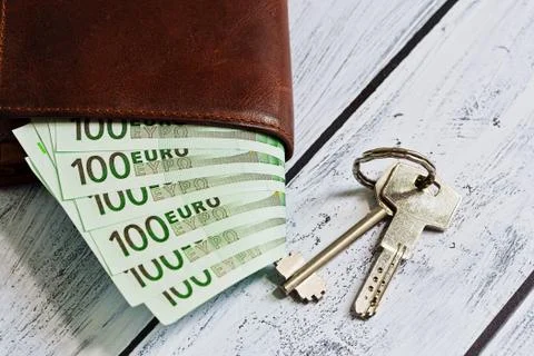 Accommodation paying concept Stock Photos