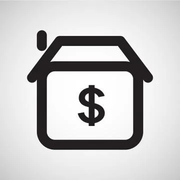 Accomodation icon, vector. Stock Illustration