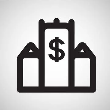 Accomodation icon, vector. Stock Illustration