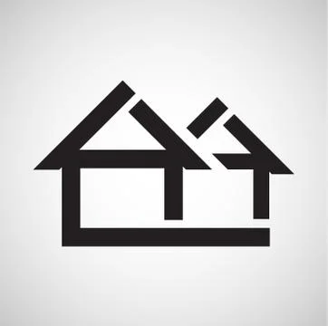 Accomodation icon, vector. Stock Illustration