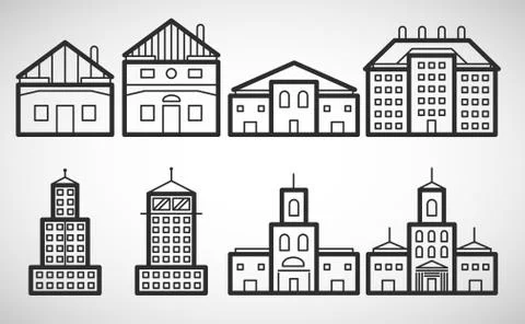 Accomodation icon, vector illustration Stock Illustration