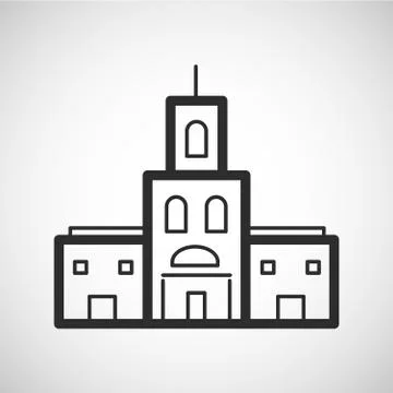 Accomodation icon, vector illustration Stock Illustration