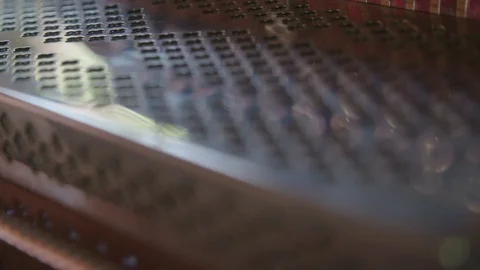 Accordion with reflection of the sky 動画素材 89343433