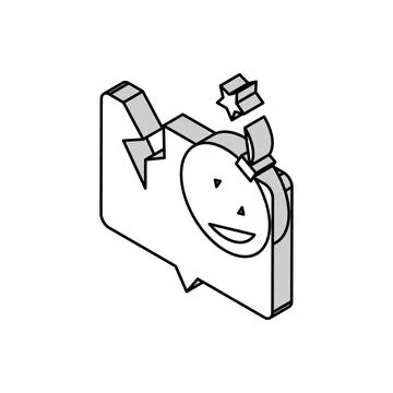 Account or program hacking isometric icon vector illustration Illustrazione stock